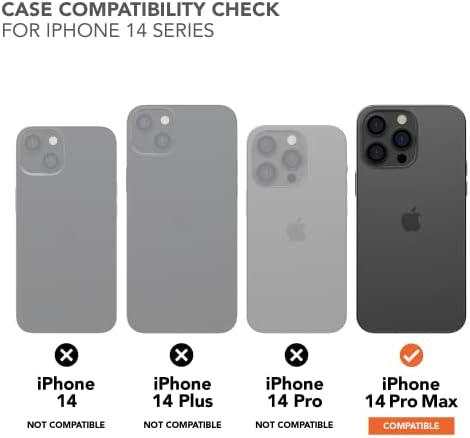Rokform - iPhone 14 Pro Max Case, Eagle 3 Series, מגנט כפול + Magsafe תואם, iPhone 14 Pro Max Golf Case,