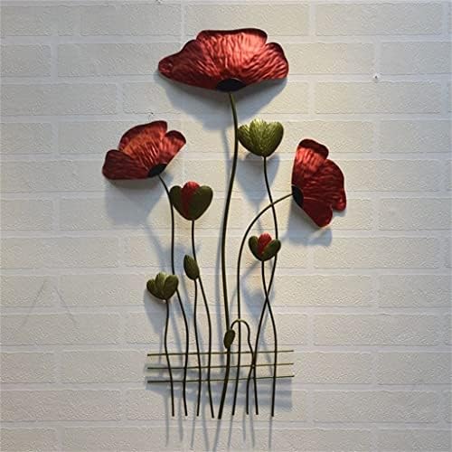 N/A ציורי קיר תלויים תליון פרחי ברזל מוצק קישוט סלון מודרני קישוטי תליון מרפסת