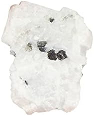 Gemhub טבעי לבן קשת קשת 80.90 סמק רופפת אבן חן טבעית לא חתוכה לאבן חן לא חתוכה לשימושים מרובים
