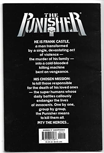 Punisher הורג את יקום מארוול 1 VF/NM 1995 הדפס שני דפוס מארוול קומיקס