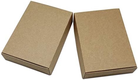 קופסאות קראפט, 20 יחידות/קופסאות אריזה של קראפט לוט למתנות תכשיטים מתנות DIY קופסאות אריזה מסיבת חתונה