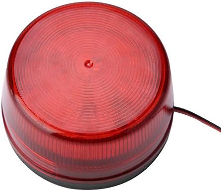 אדום מהבהב הוביל אזעקת אור אבטחת אזעקת אור ההבזק אות אזהרת מנורת ברציפות ובמהירות פלאש טוב יותר אזהרת
