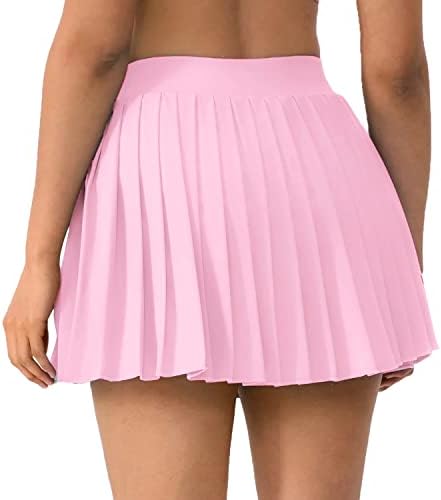 חצאיות טניס לנשים Coorun Women Skorts Skorts חצאיות קפלים חצאית ספורט עם מכנסיים קצרים מיני גולף סקורט