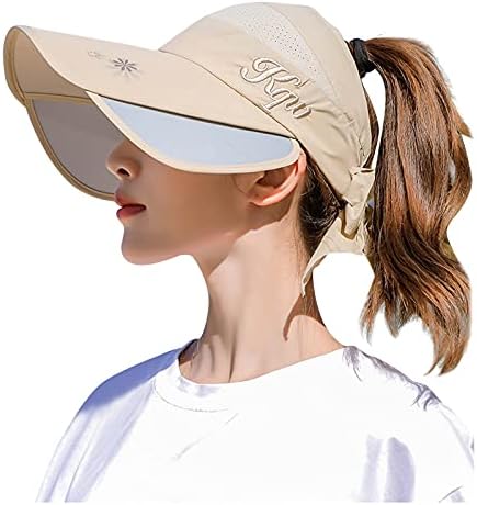 כובע מגן שמש כובע רחב של נשים סופג נושם גולף זיעה שמש כובעי בייסבול אלסטיים כובע טניס נשים