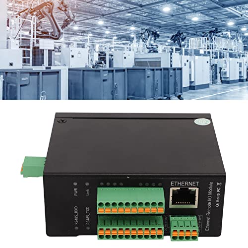 מודול IO מרחוק Ethernet, עשה עבור Modbus TCP RTU אנטי חיבור הפוך רשת IO Controller IP30 הגנה על חקלאות,