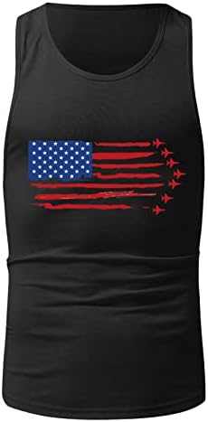 דגל אמריקה חולצת קיץ גברים יום עצמאות יום קיץ גופית נשימה בגודל גדול