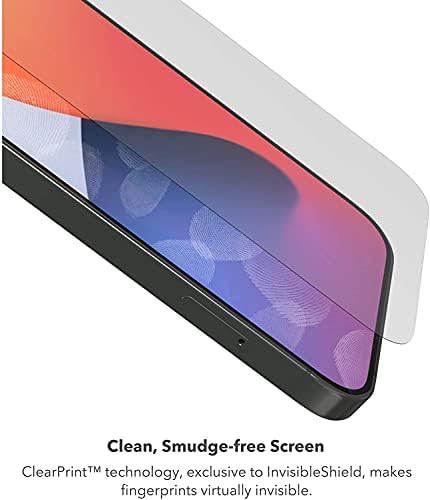 מגן מסך עלית לאייפון 11 ולאייפון - זכוכית מחוסמת חזקה ביותר, הדפס שקוף ללא כתמים, ניפוץ קיצוני, הגנה