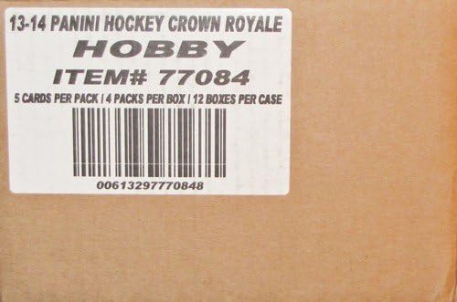 2013-14 PANINI CROWN ROYALE HOKKEY HOKKEY תחביב 12 קופסאות