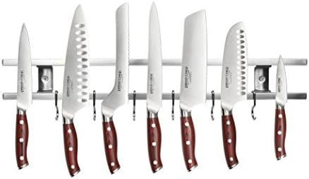 24 אינץ נירוסטה מגנטי סכין מחזיק & מגבר; שמירת מקום רצועת עבור סכיני מטבח & מגבר; כלי, משרד, מלאכה,