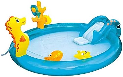 בריכות שחייה חתירה ביתי גדול קריקטורה בעלי החיים מים תרסיס מתנפח מים לשחק צעצוע שקופיות אורך 200 רוחב