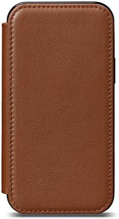 מקרה ספר ארנק, ארנק פוליו בסגנון ספר עור עם רגלית & מגבר; חריצי כרטיס לאייפון 12