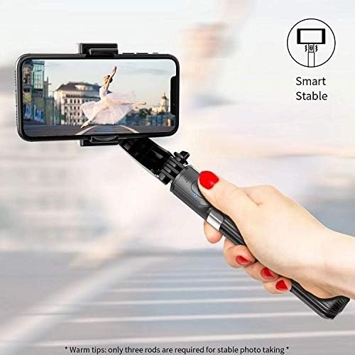 עמדת גלי תיבה והרכבה תואמת לאנרג'ייזר כוח מקס P20 - Selfiepod Gimbal, Selfie Stick הניתן להרחבה וידאו