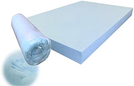 מיטת כלב לחיות מחמד ג'ל קירור כחול חדיר צפיפות גבוהה כרית קצף זיכרון מוצק