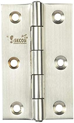 S Siskcon 3 אינץ 'ציוני דלתות 10 חתיכות חבילה נירוסטה נירוסטה קופסת קופסה גיטרה מיני תכשיטים קטנים כסף