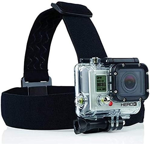 Navitech 8 ב 1 אקשן אקשן מצלמה משולבת משולבת עם מארז כחול - תואם ל- GoPro Max