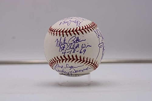 נבחרת טייסי סיאטל 1969 חתמה על חתימת בייסבול 15 סהכ PSA/DNA COA D2468 - כדורי בייסבול עם חתימה
