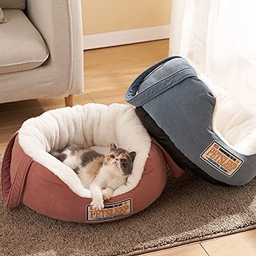 מיטת חתול לחתולים מקורה, ניתנת לכביסה במכונה, מיטות חתולים לחתולים מקורה או לכלבים קטנים, גור, קיטי,