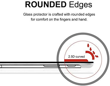 Supershieldz מיועד למגן מסך זכוכית מחוסמת LG, 0.33 ממ, אנטי שריטה, ללא בועה
