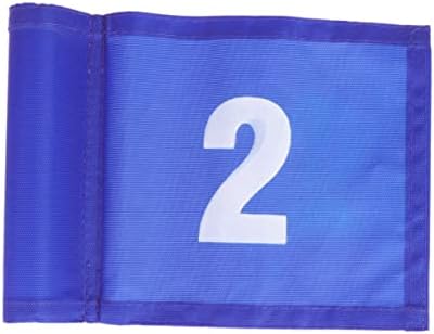 קליספיד 1 מחשב גולף מקל דגל טי דגלי דגלי קורס דגל מקלות כחול דגל עבור חצר אימון דגל בפועל דגל באנר תורן