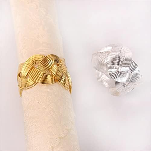 טבעת המפית המערבית של Cujux 10 יח ', טבעת מפיתת ביד, טבעת מפיות מפית טבעת באבזית מפית