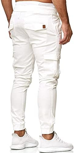 Rela bota mens מכנסי מטען ג'וג'ר עבודת אופנה מזדמנת ספורטיבית מכנסי טרנינג מכנסי טיול חיצוניים עם כיסים