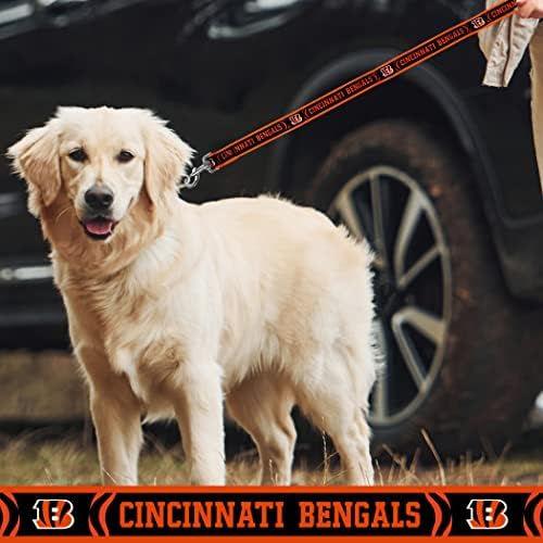 צווארון חיית המחמד של ליגת הפוטבול הלאומית סינסינטי בנגלס קולר כלב, צווארון קבוצת כדורגל גדול לכלבים