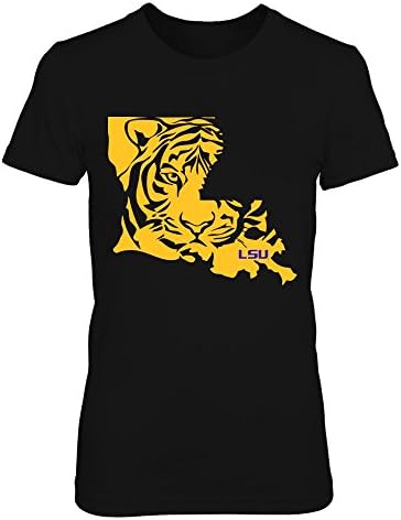 טביעת Fanprint LSU Tigers Hoodie - מדינת קמע
