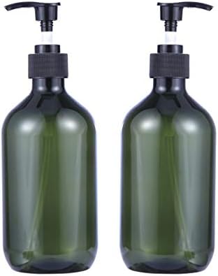 Topbathy Travel Body Wash Mainter Container Plastic Plastic 500 מל בקבוק מקלחת בקבוק בקבוק קרם שמפו