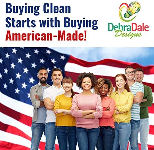 Debra Dale Designs - מיוצר ממש בארצות הברית - 1,000 כרטיסי פלאש ריק בכיס - חור יחיד אגרוף - 5 טבעות